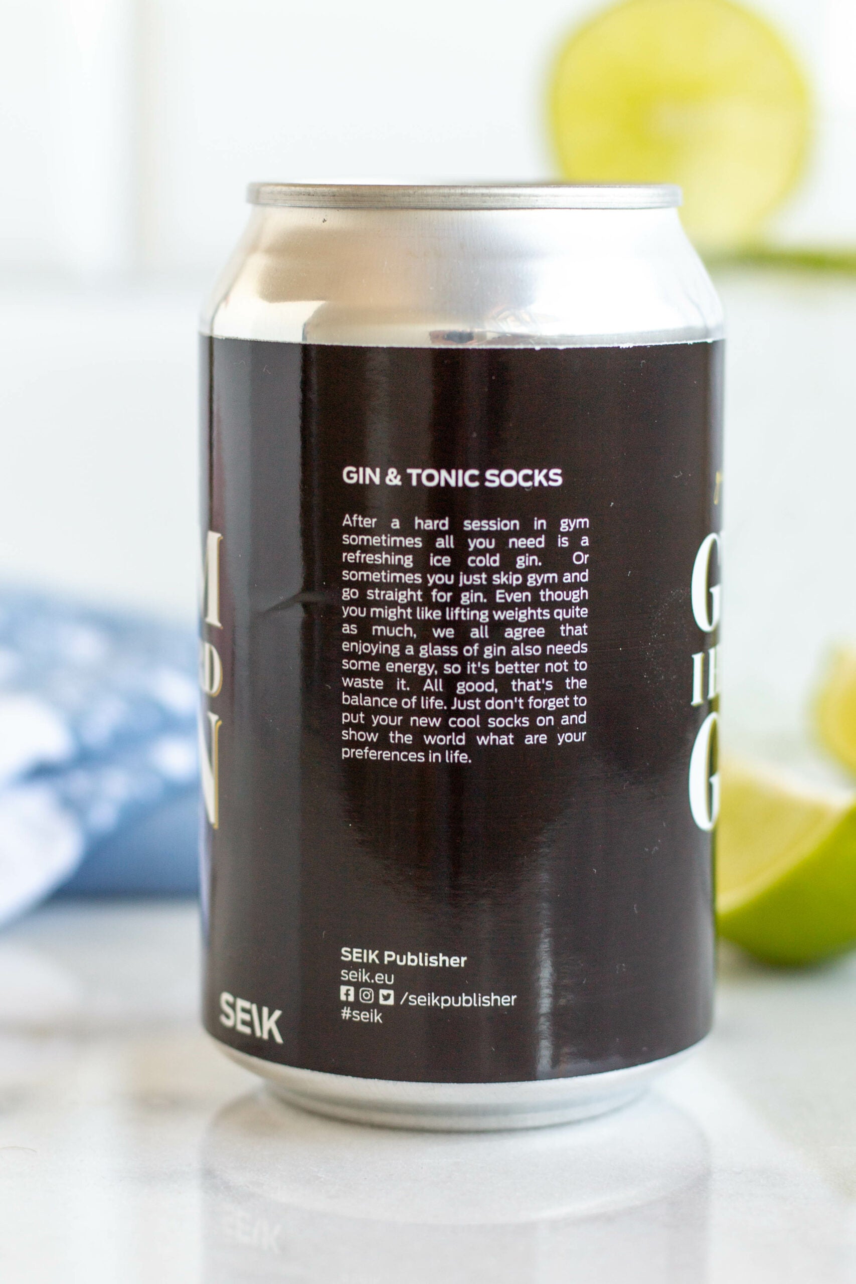 soft gin and tonic socks on feet in cozy morning light