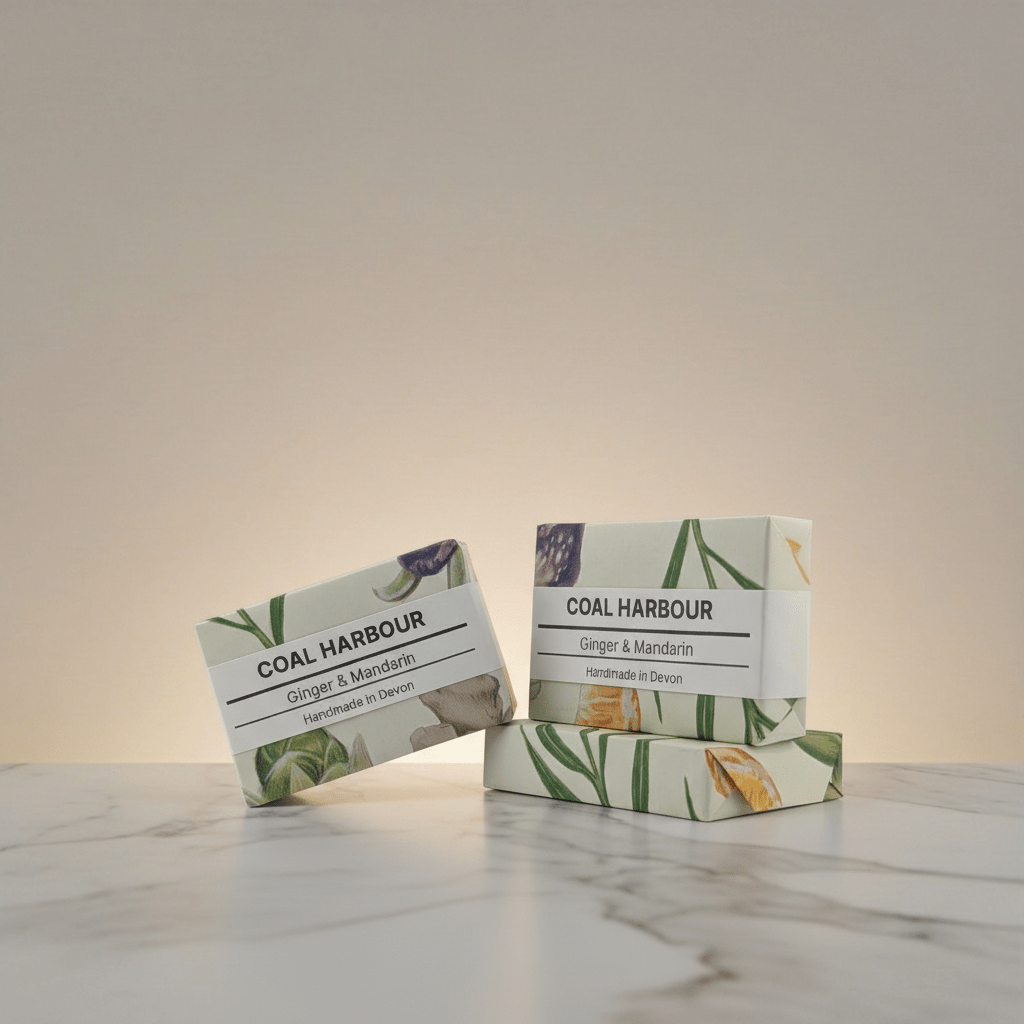 Ginger Mandarin and Dead Sea Mud Soap Bar 100g