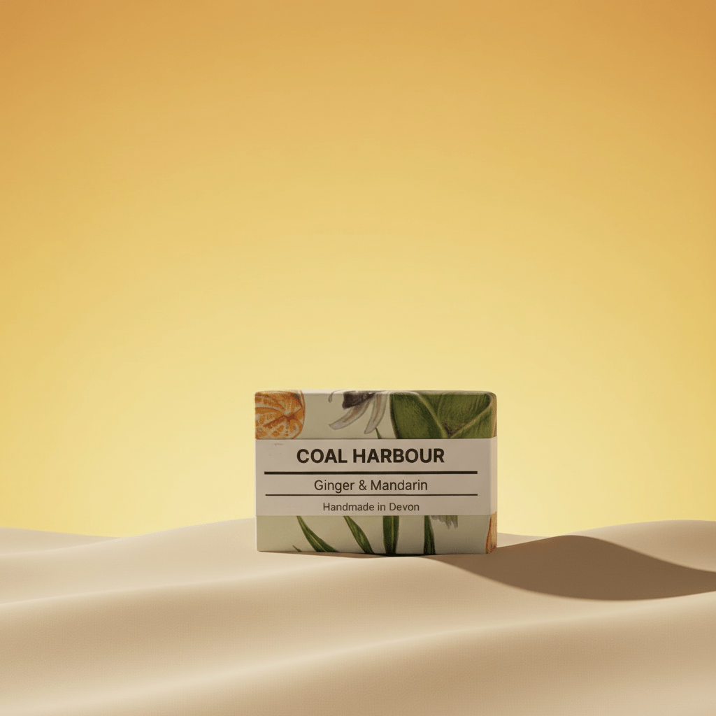 Ginger Mandarin and Dead Sea Mud Soap Bar 100g
