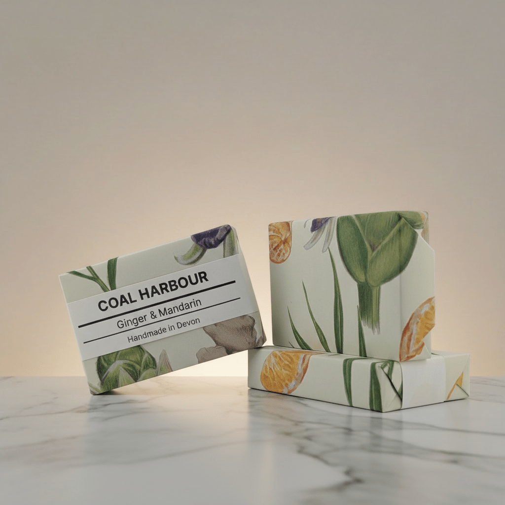 Ginger Mandarin and Dead Sea Mud Soap Bar 100g