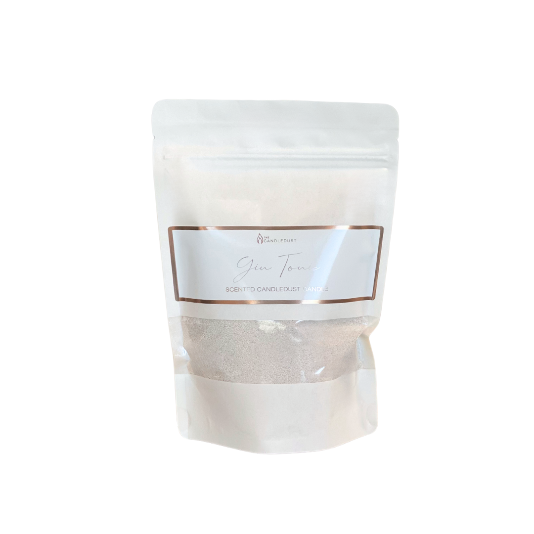 Gin & Tonic Scented Candle Refill Kit – Eco-Friendly, Easy DIY by Candledust at www.brixbailey.com