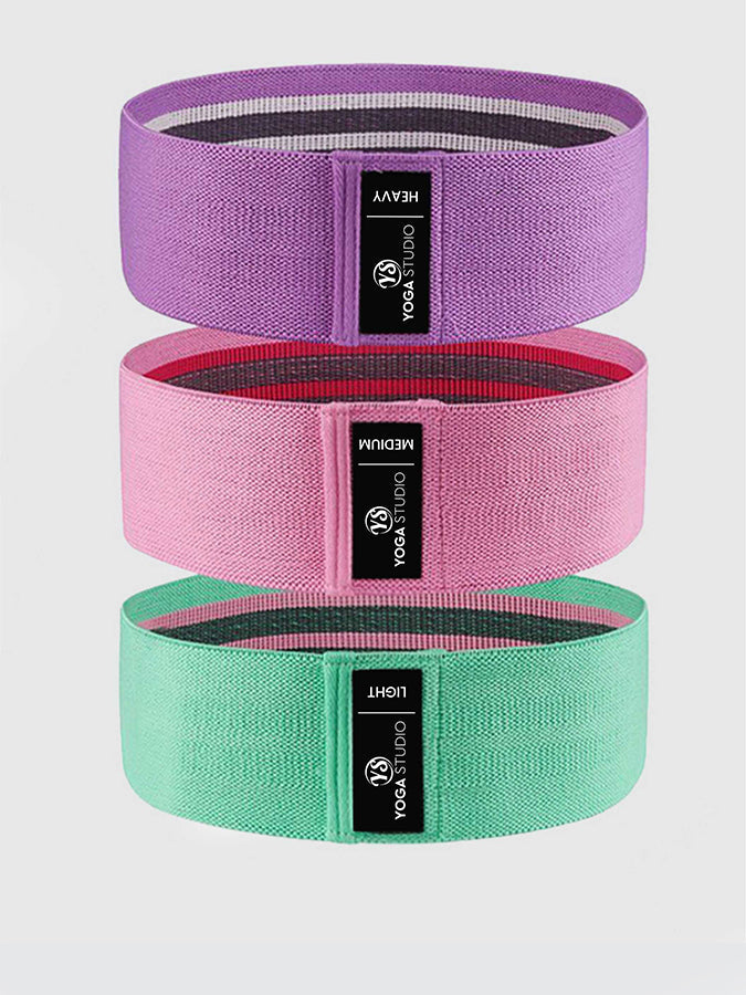 Resistance Hip Bands 3 Pack