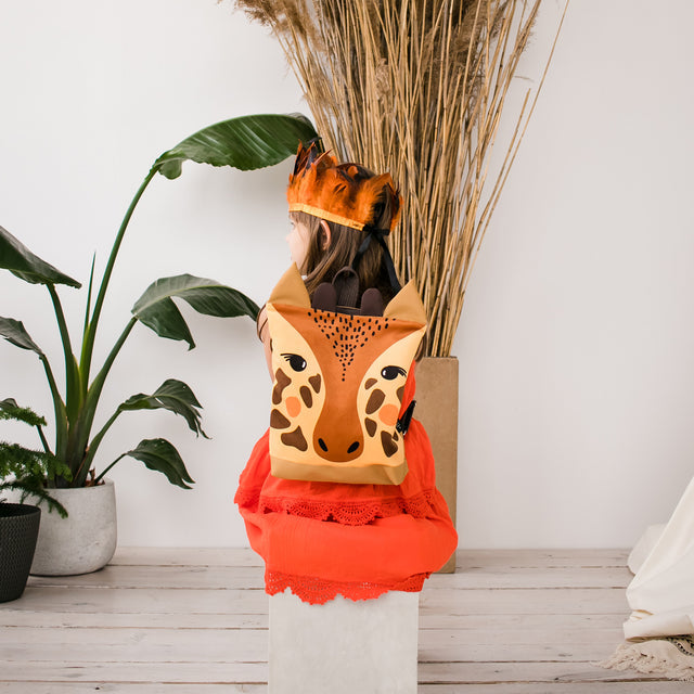 Kids' Adventure Giraffe Backpack – Cool & Roomy by Muni at www.brixbailey.com
