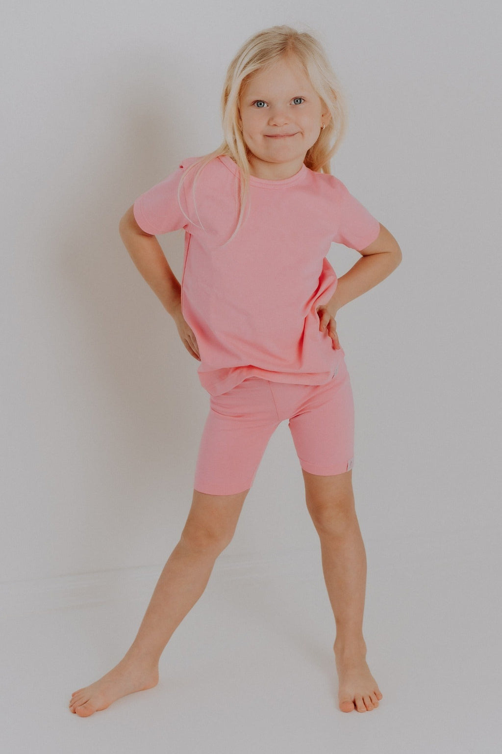 Girls Biker Shorts Styled Leggings EMMA - Versatile & Comfortable for All Seasons by Breden at www.brixbailey.com