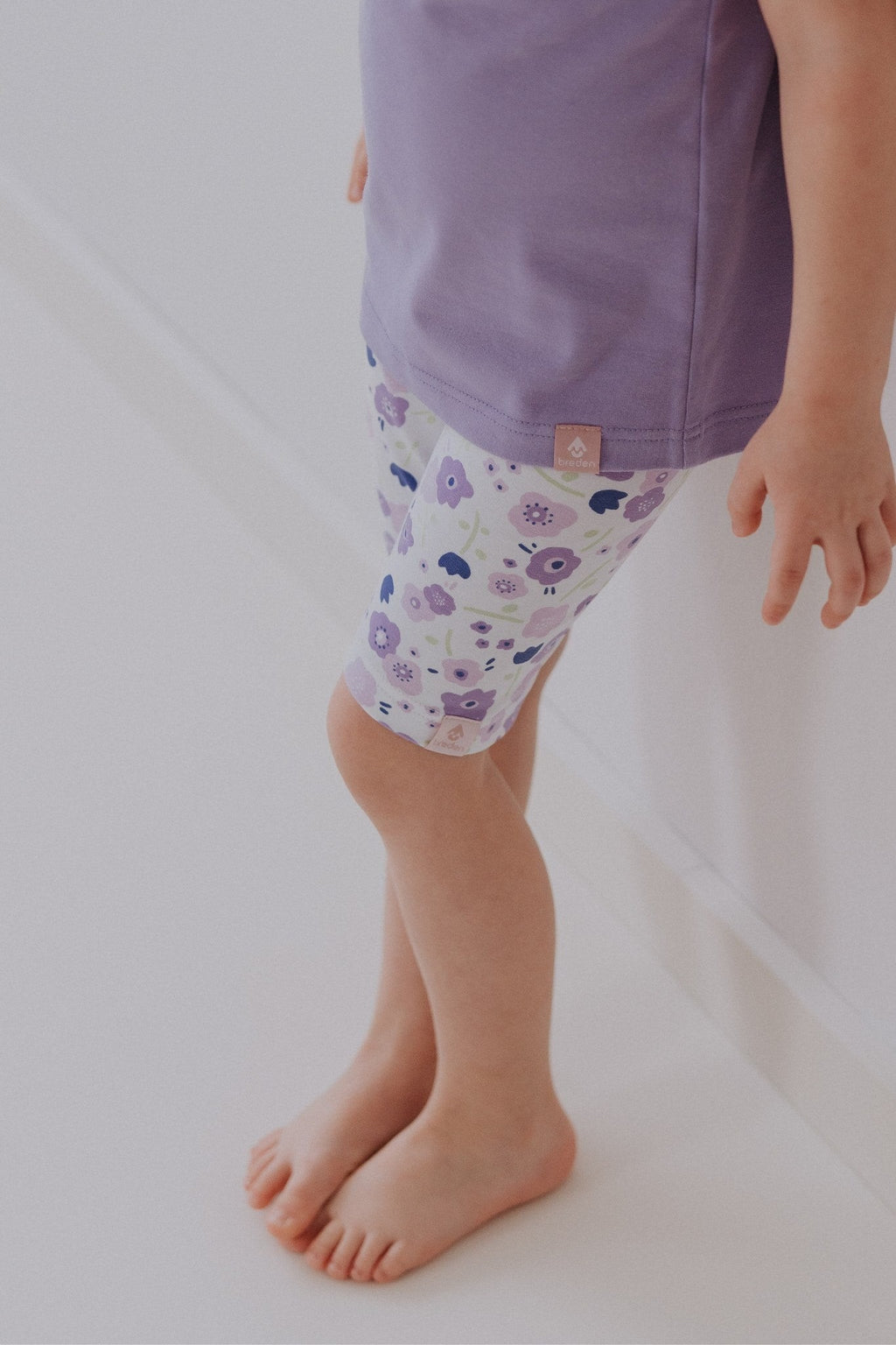 Girls Biker Shorts Styled Leggings EMMA - Perfect for Any Outfit, Durable & Comfortable by Breden at www.brixbailey.com