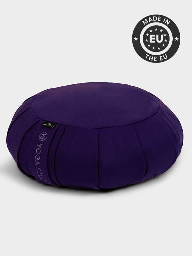 Organic Buckwheat Zafu Round Meditation Cushion
