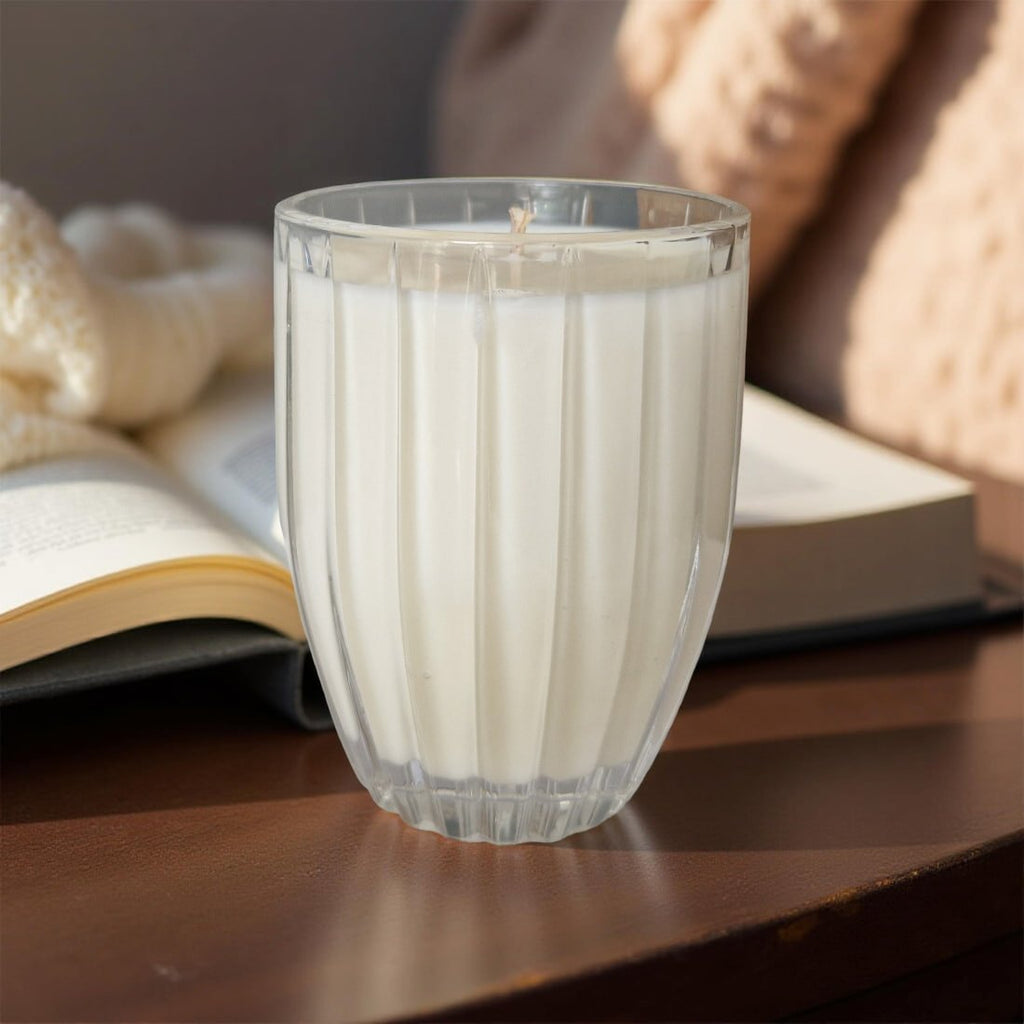 Glass Candle with Sandalwood and Bergamot