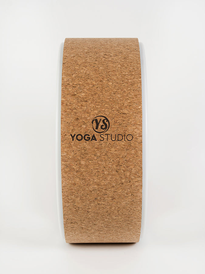 Natural Cork Yoga Wheel for Stretching and Core Strength