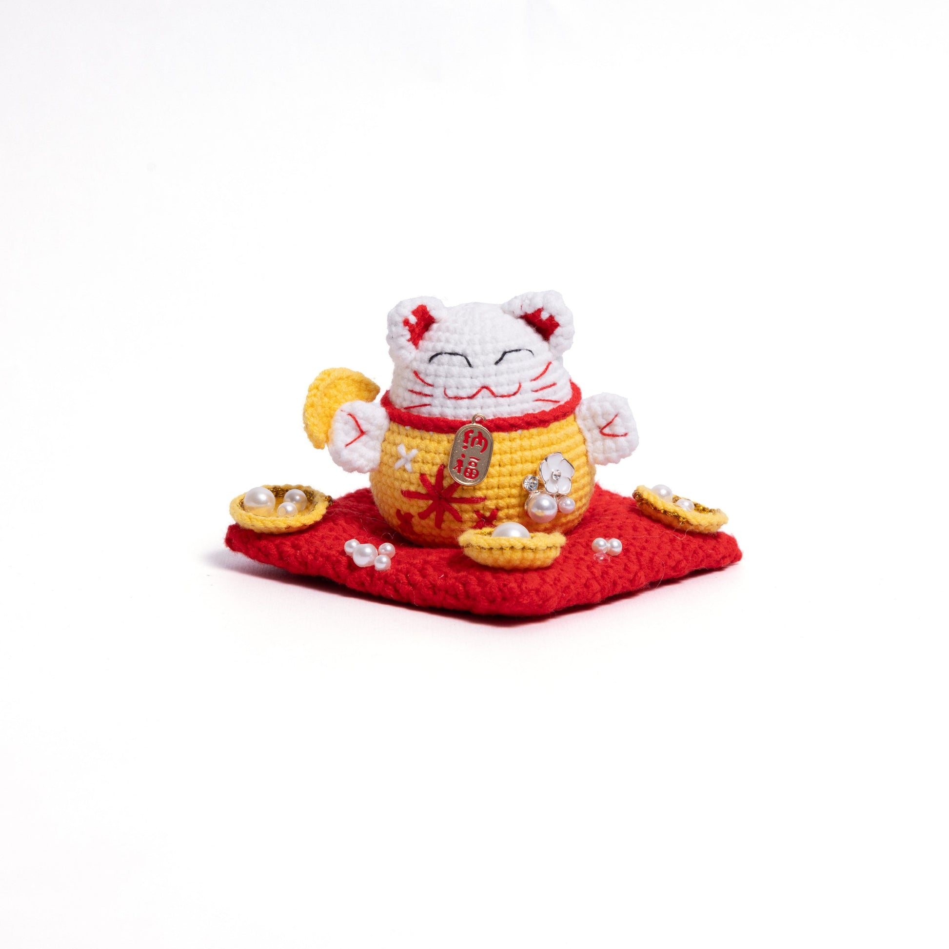 Lucky Cat Crochet Collection Adorable Fortune Feline Family