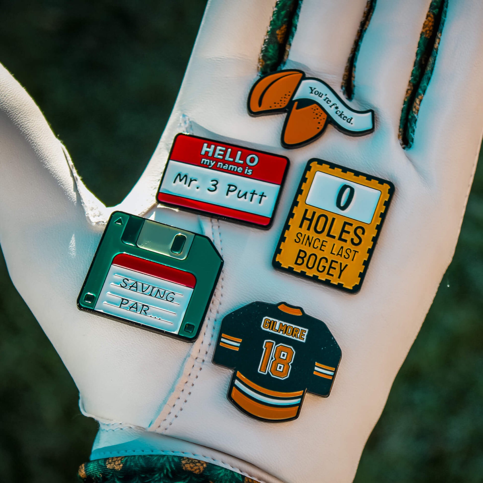 Golf Ball Marker Bogey Report