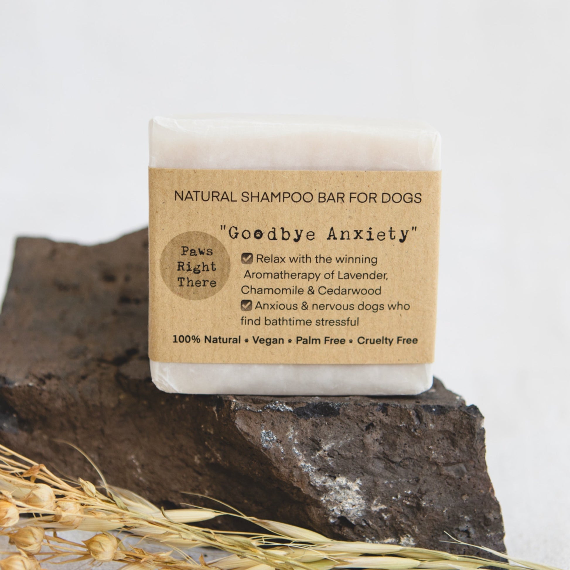 Goodbye Anxiety Natural Dog Shampoo Bar