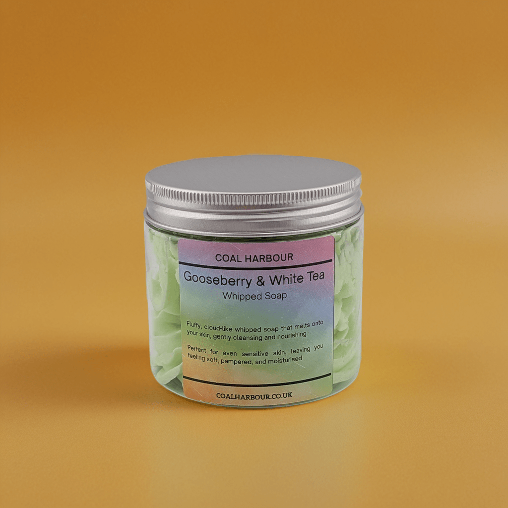 Gooseberry and White Tea Whipped Soap