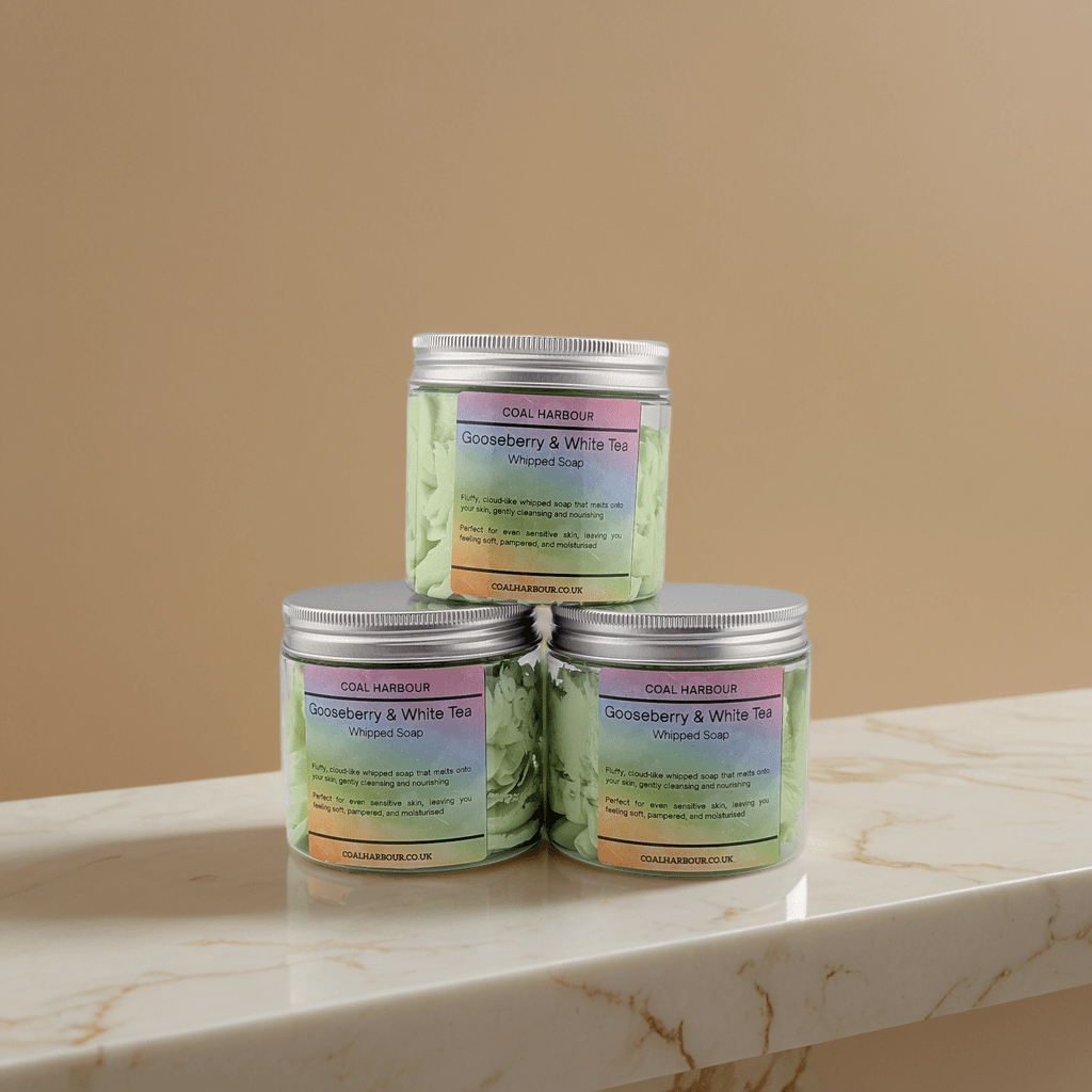 Gooseberry and White Tea Whipped Soap