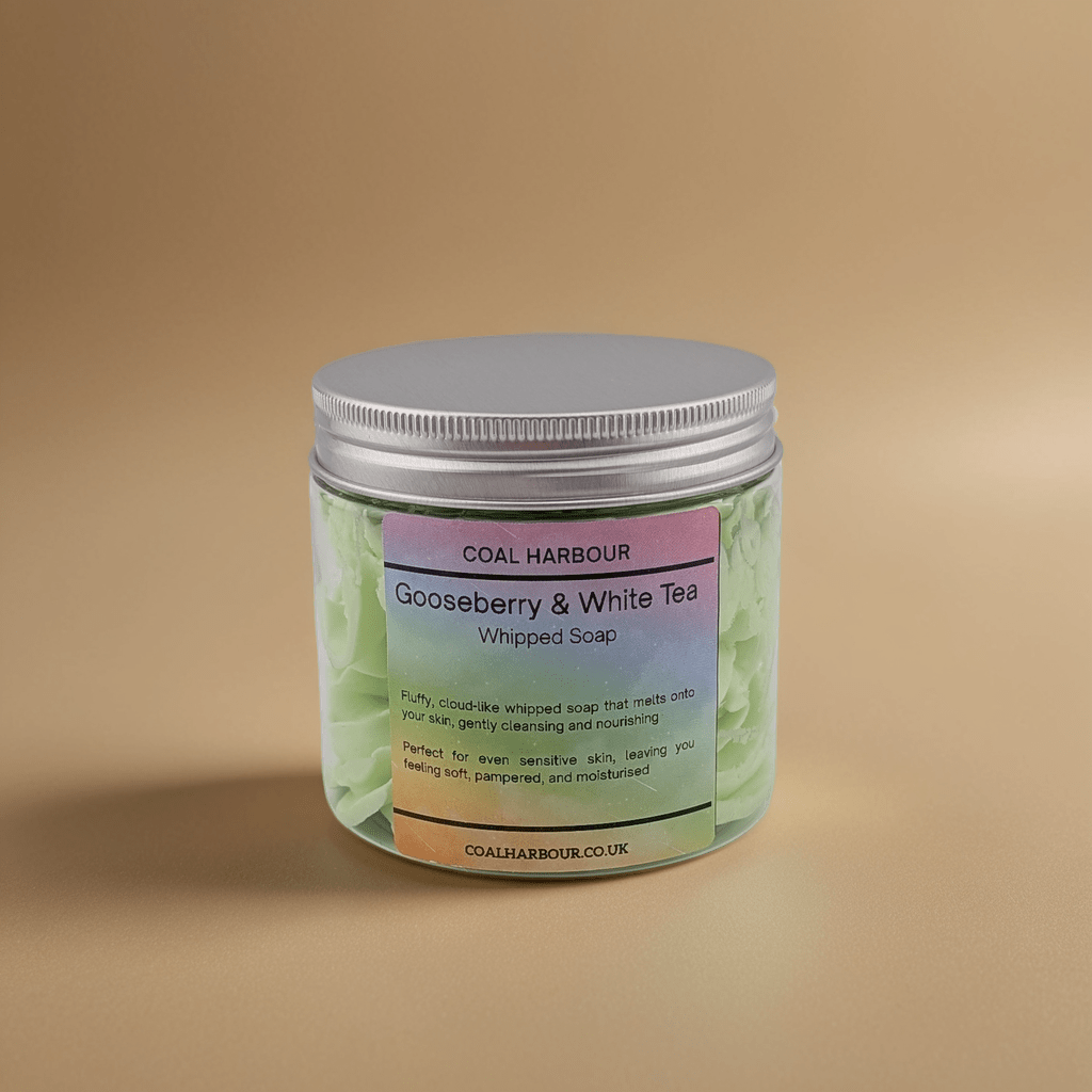 Gooseberry and White Tea Whipped Soap