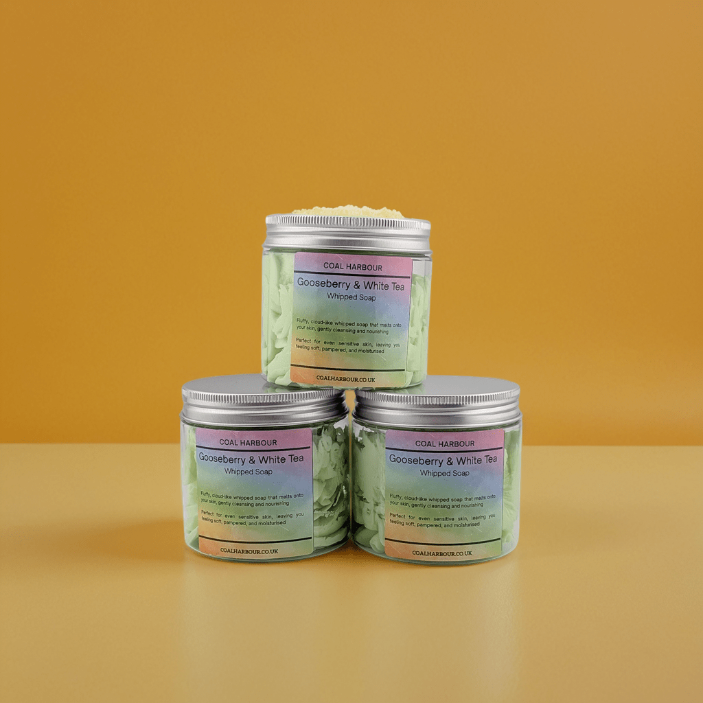 Gooseberry and White Tea Whipped Soap