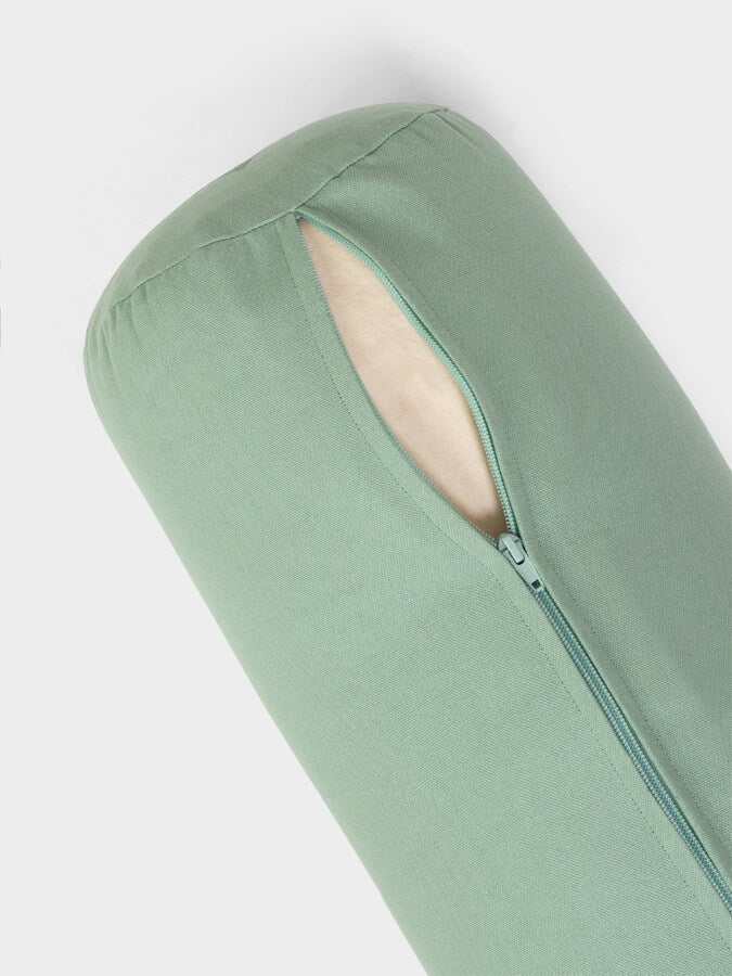 Organic Cotton Buckwheat Lotus Meditation Bolster Cushion