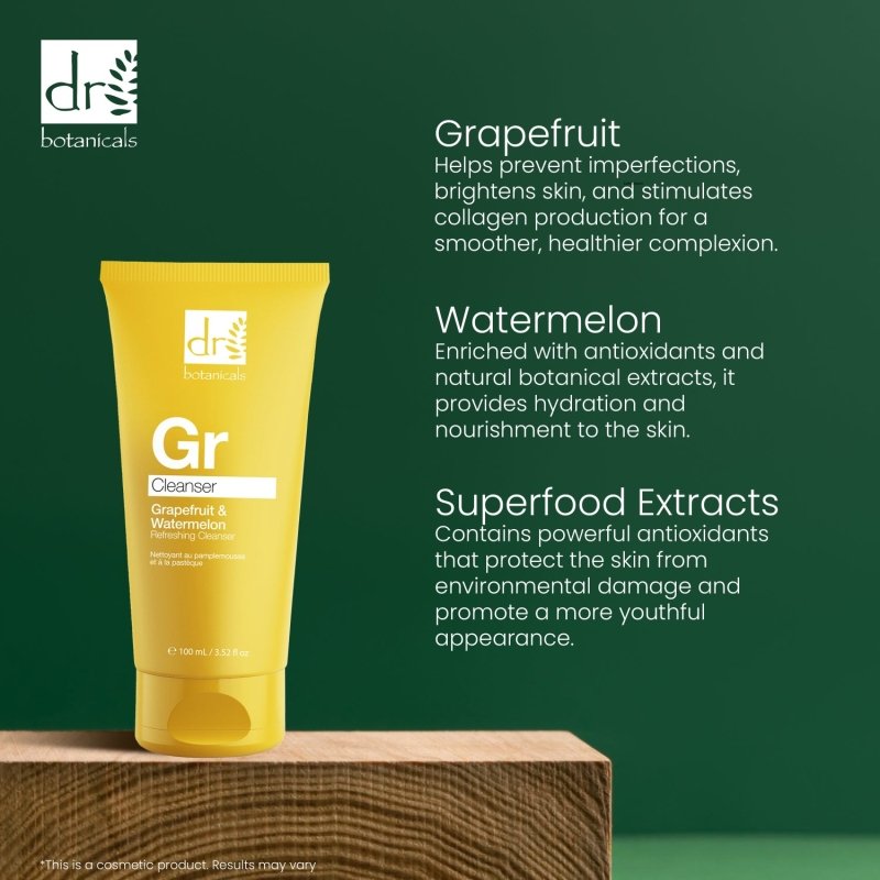 Grapefruit and Watermelon Refreshing Cleanser 100ml