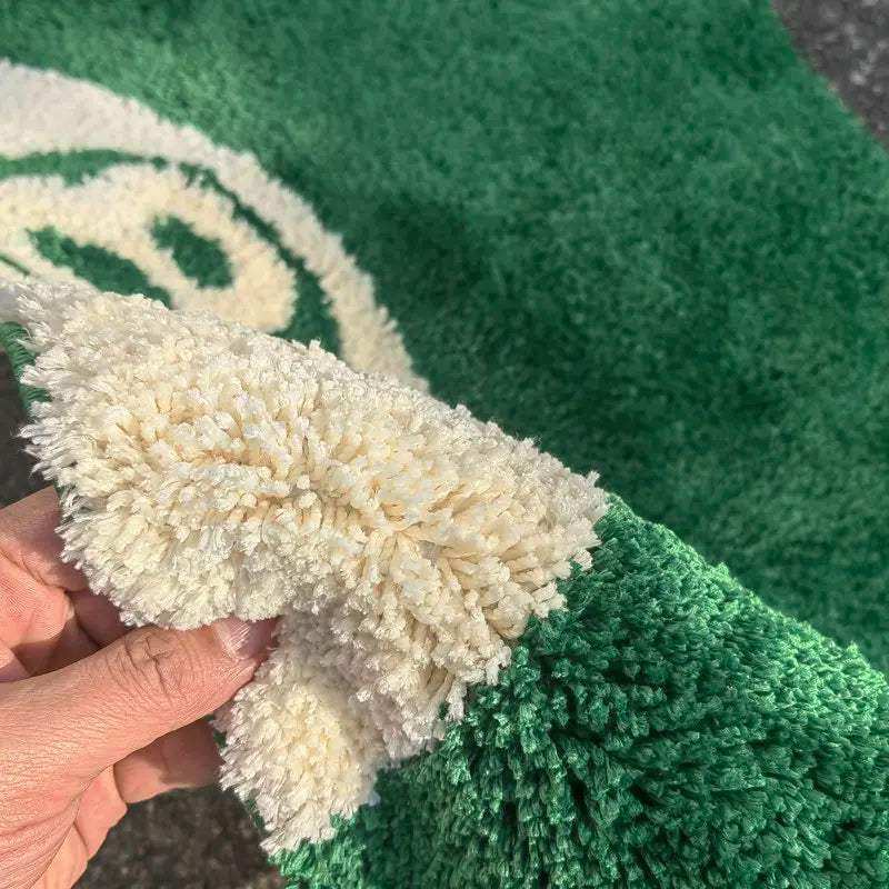 Green 8 Ball Accent Door Mat