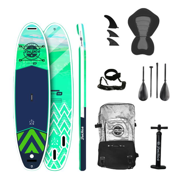Pure Art 10ft 6in Inflatable Stand Up Paddle Board with Seat Package