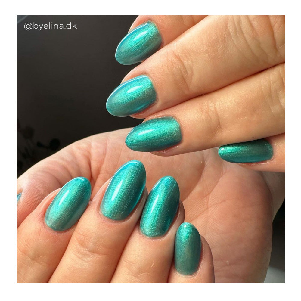 Clash Out Nail Polish in Green Teal 15ml