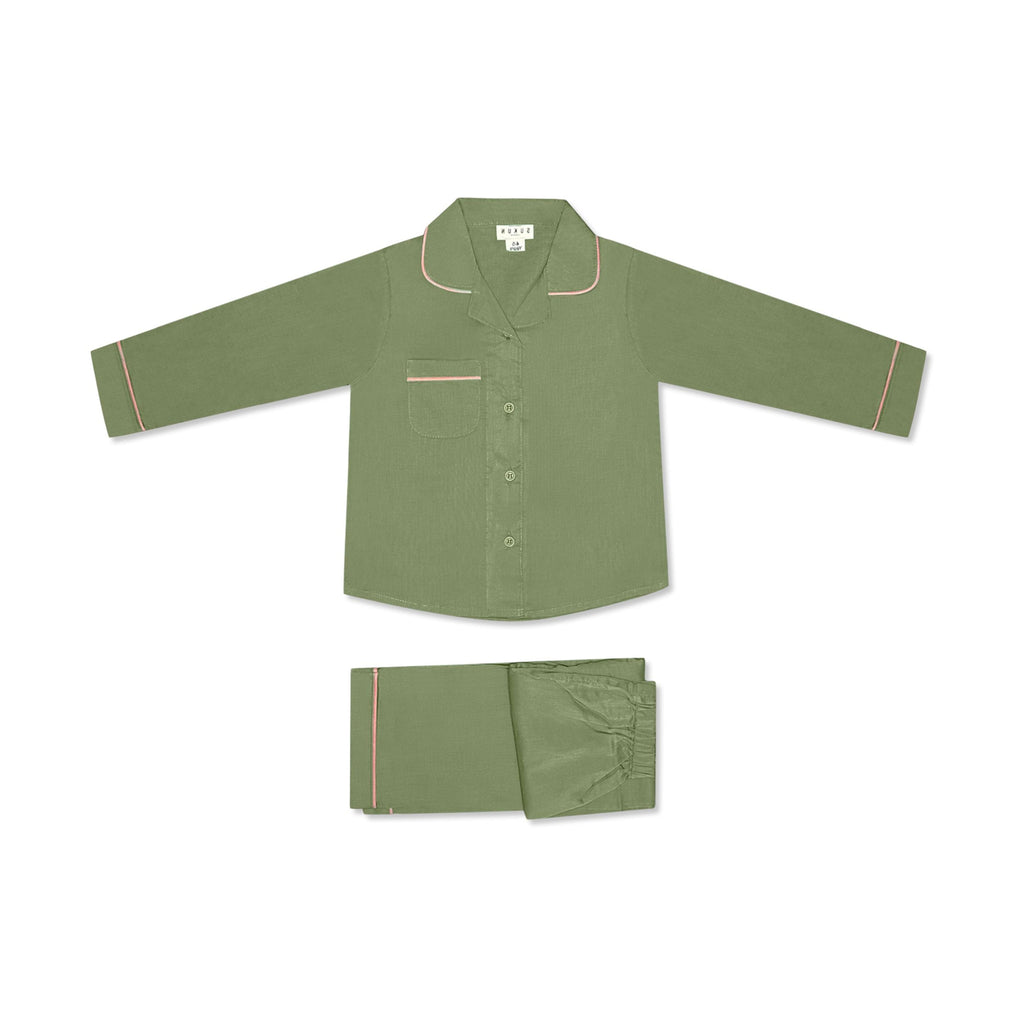 Mint Cotton Lawn Pyjama Set