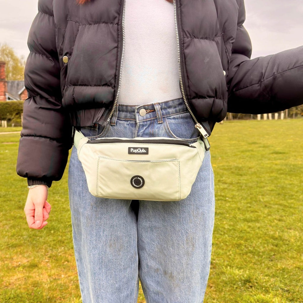 Sage Green Dog Walking Bum Bag