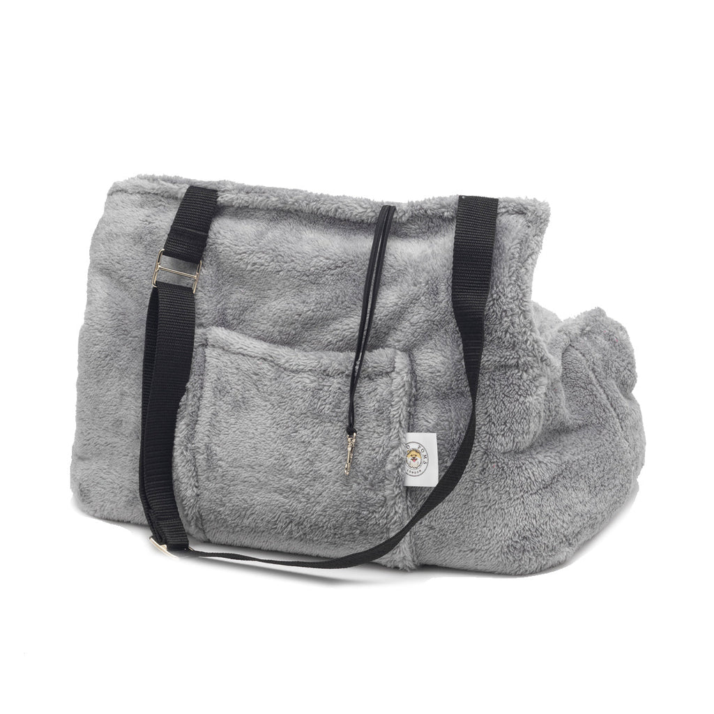 Grey Teddy Bear Dog Carrier