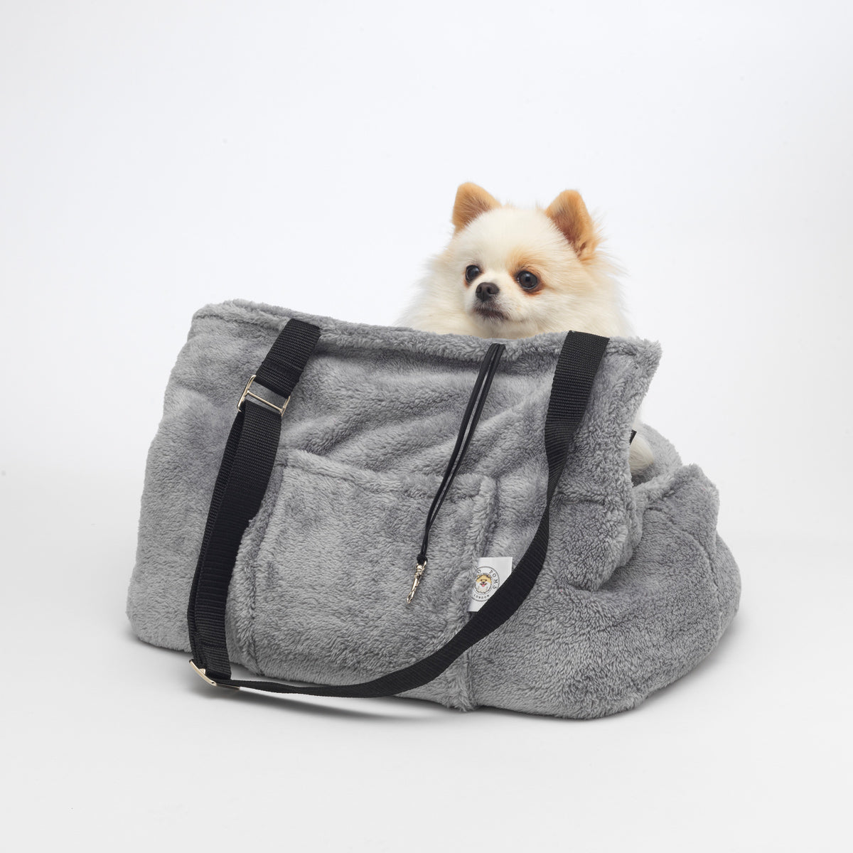 Grey Teddy Bear Dog Carrier