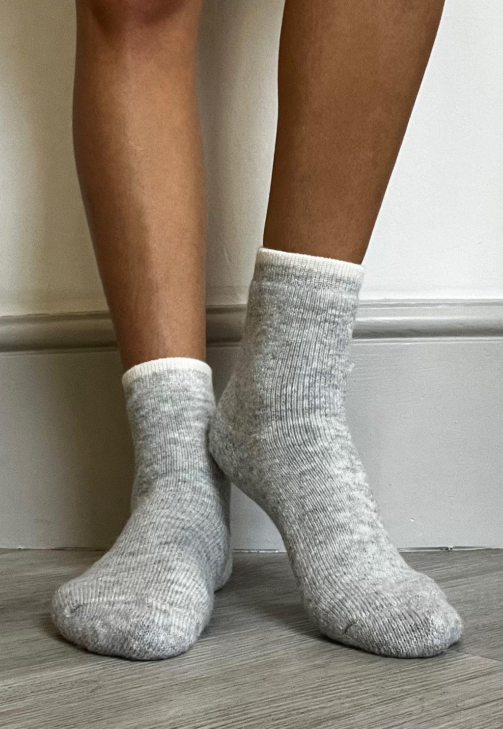Really Cosy Socks in Grey Marl