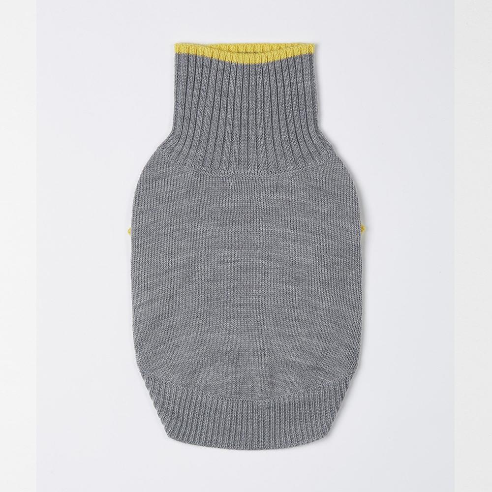 Contrast Turtleneck Jumper