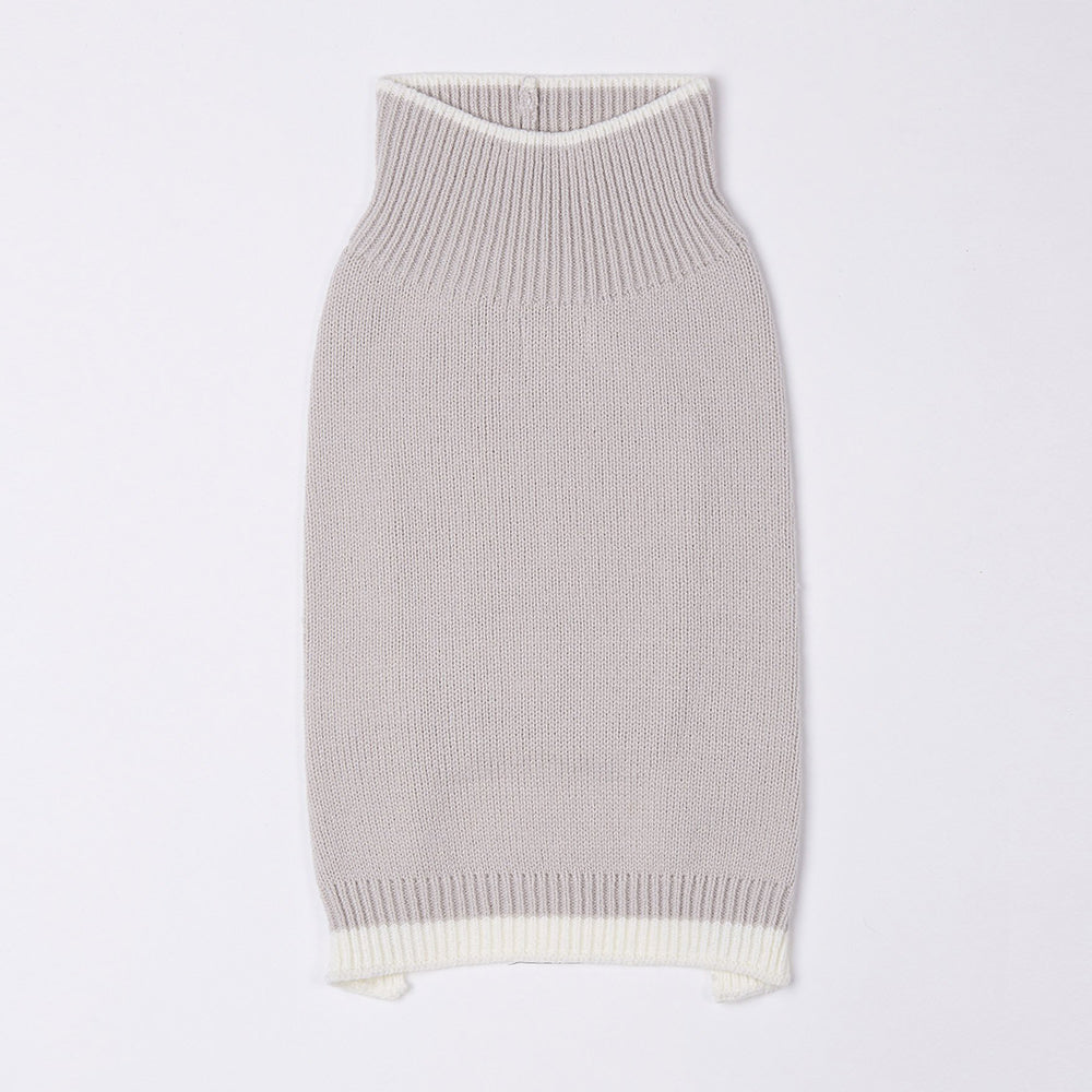 Stripe Hem Sleeveless Jumper