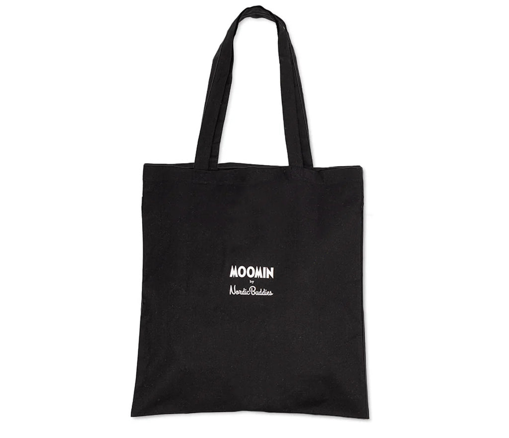 Eco-Friendly Moomin Cotton Tote – Ethical & Stylish Black Bag by Moomin by NordicBuddies at www.brixbailey.com