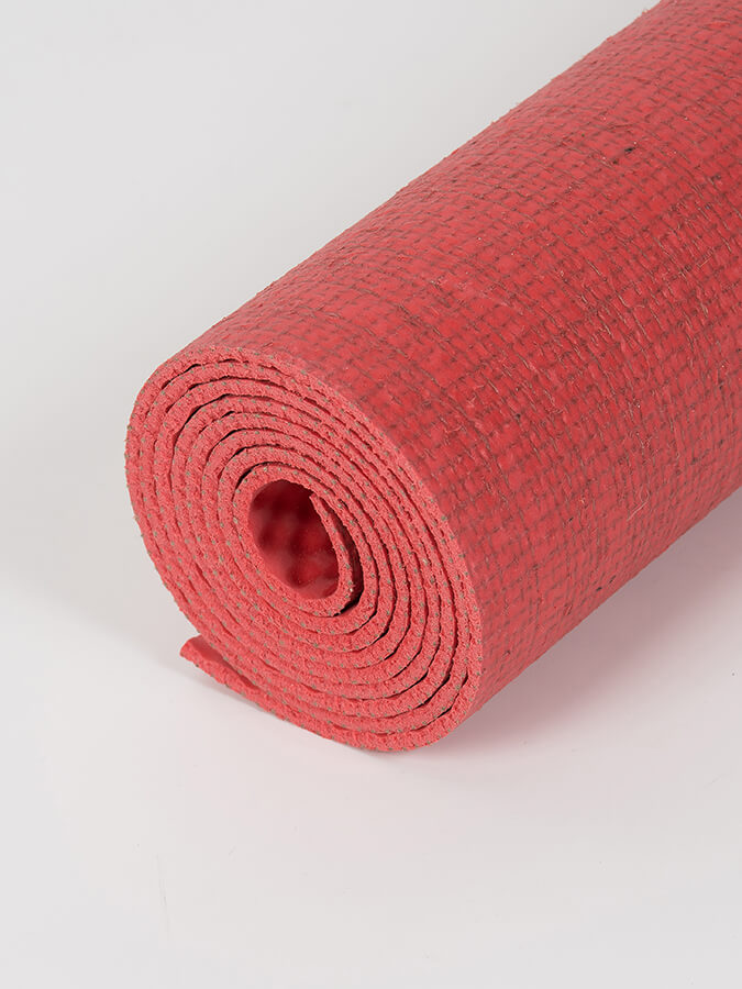 Standard Jute Yoga Mat 4mm Natural Rubber
