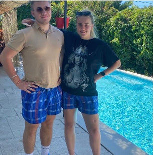 Unisex Blue Whale Shorts