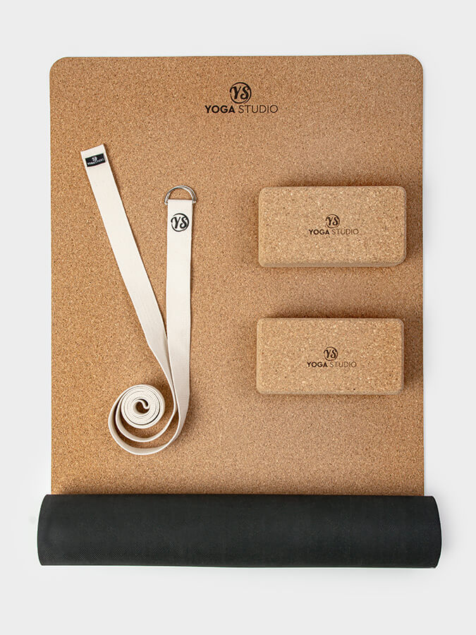 Eco Starter Cork Yoga Set for Beginners