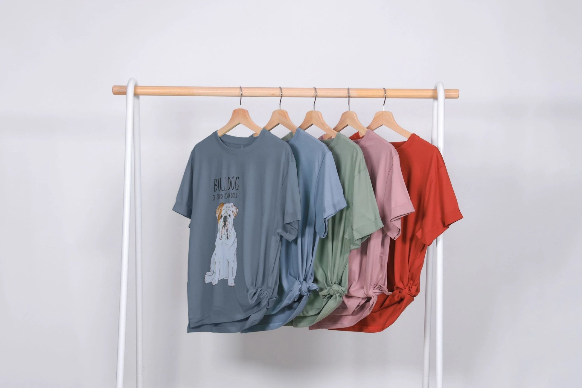 Bulldog Chic Women's T Shirt Furry Road Print