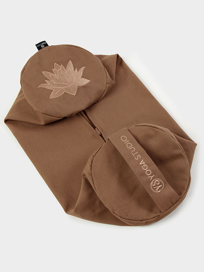Round Lotus Bolster Outer Cushion Cover