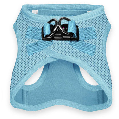 Tiny Trails Step In Air Mesh Puppy and Small Dog Harness Baby Blue