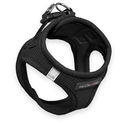 Step In Air Mesh Harness for Puppies and Small Dogs in Black