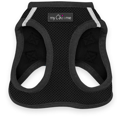 Step In Air Mesh Harness for Puppies and Small Dogs in Black