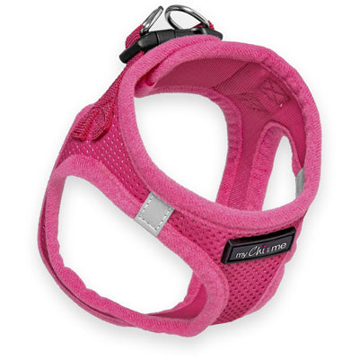 Tiny Trails Step In Air Mesh Puppy and Small Dog Harness in Hot Pink