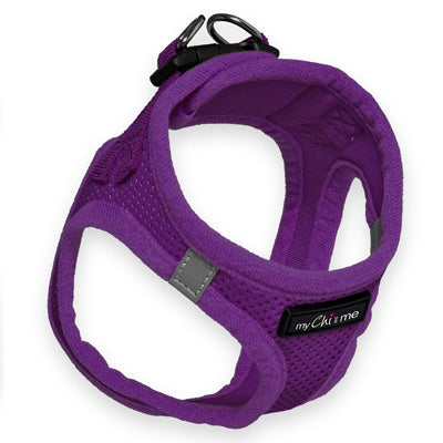 Step In Air Mesh Puppy and Small Dog Harness in Purple