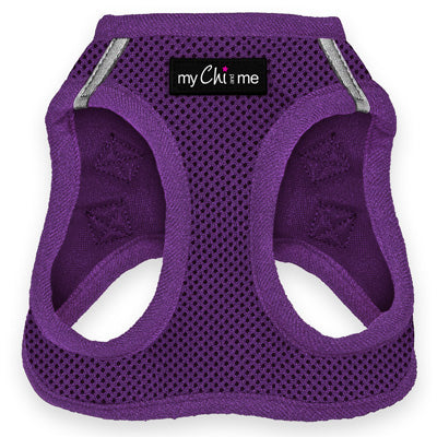 Step In Air Mesh Puppy and Small Dog Harness in Purple