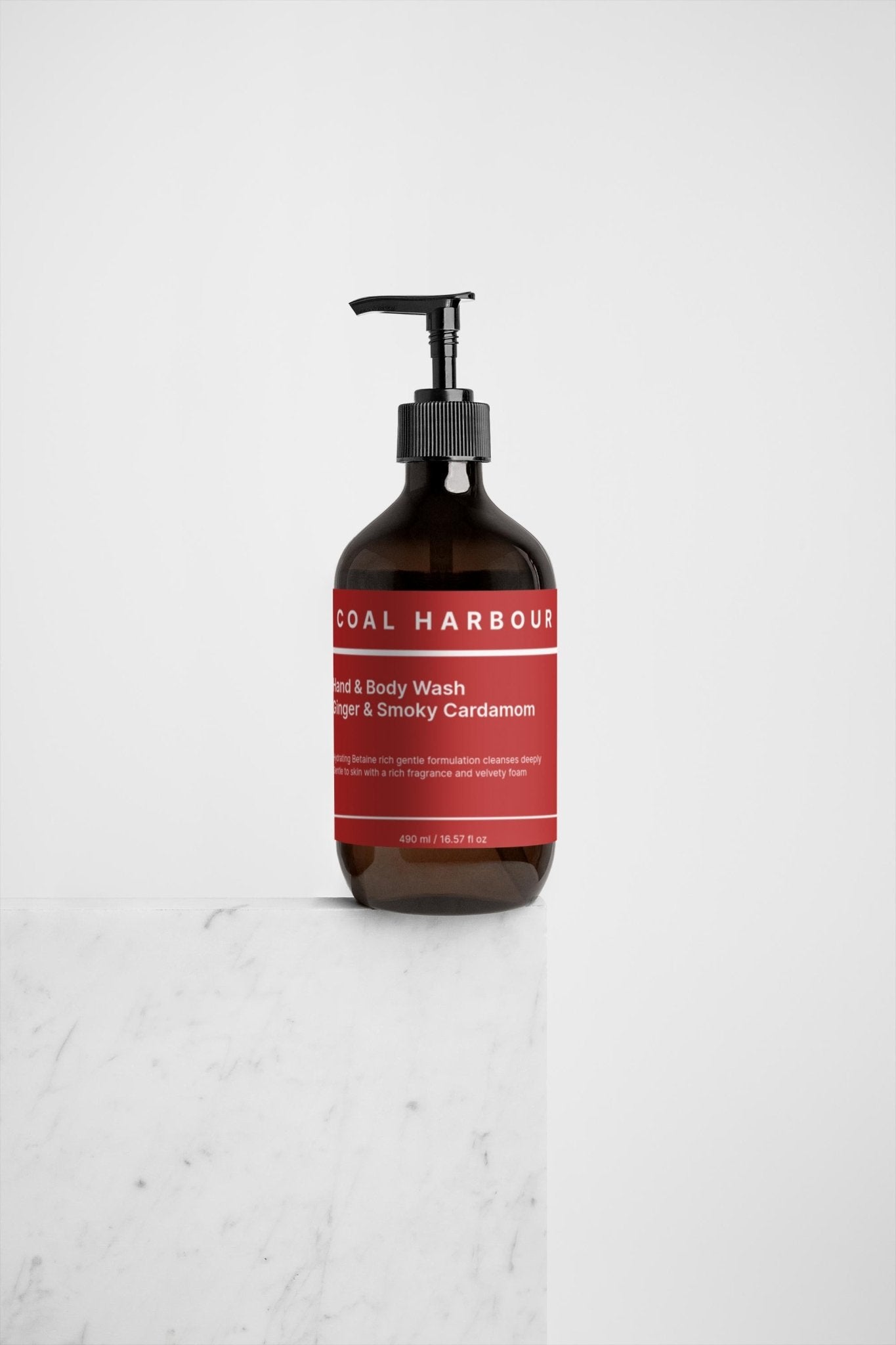 Hand and Body Wash Ginger and Smoky Cardamom 490ml