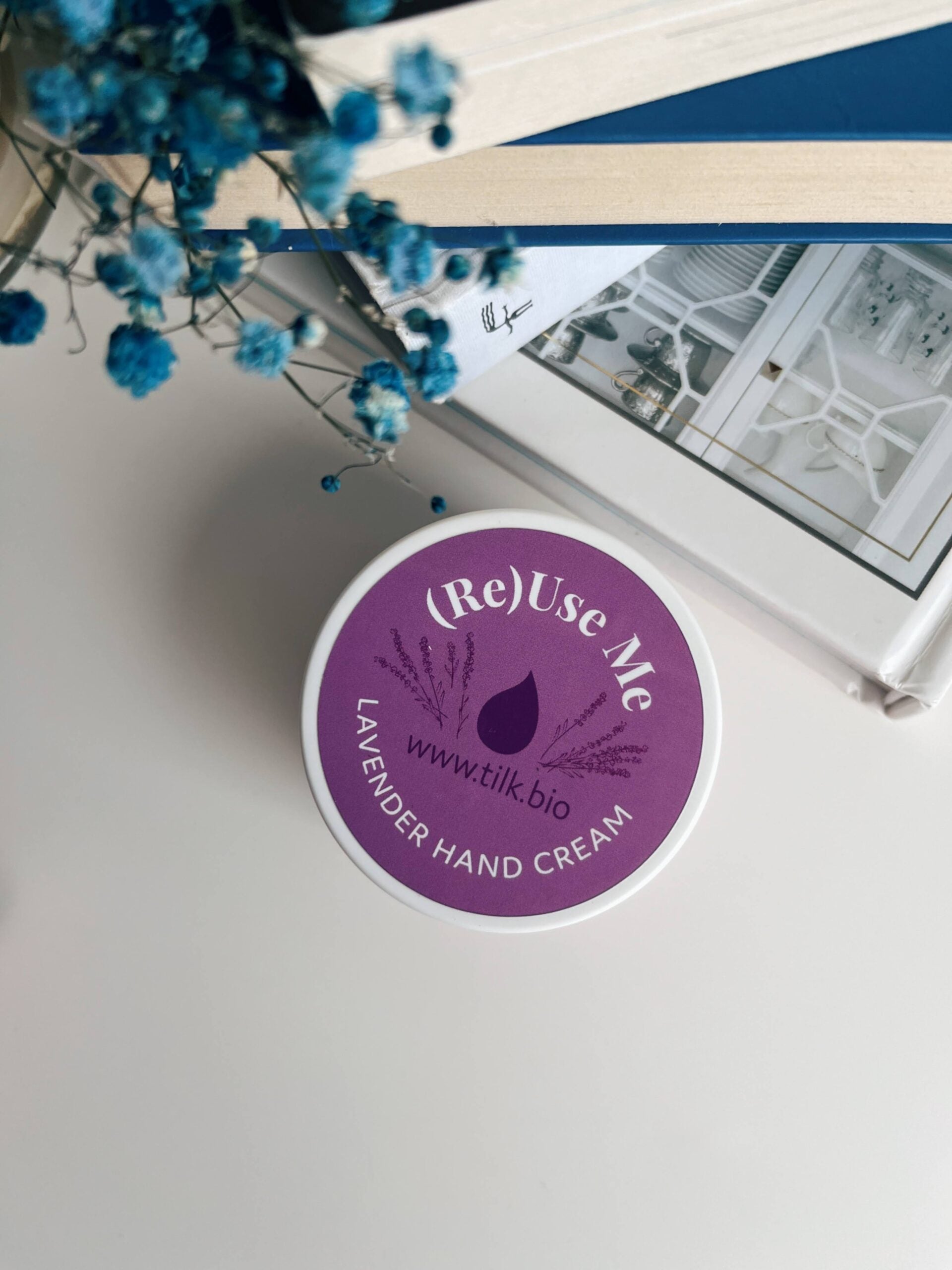 Nourishing Lavender Hand Cream with Natural Extracts & Oils by Tilk! at www.brixbailey.com