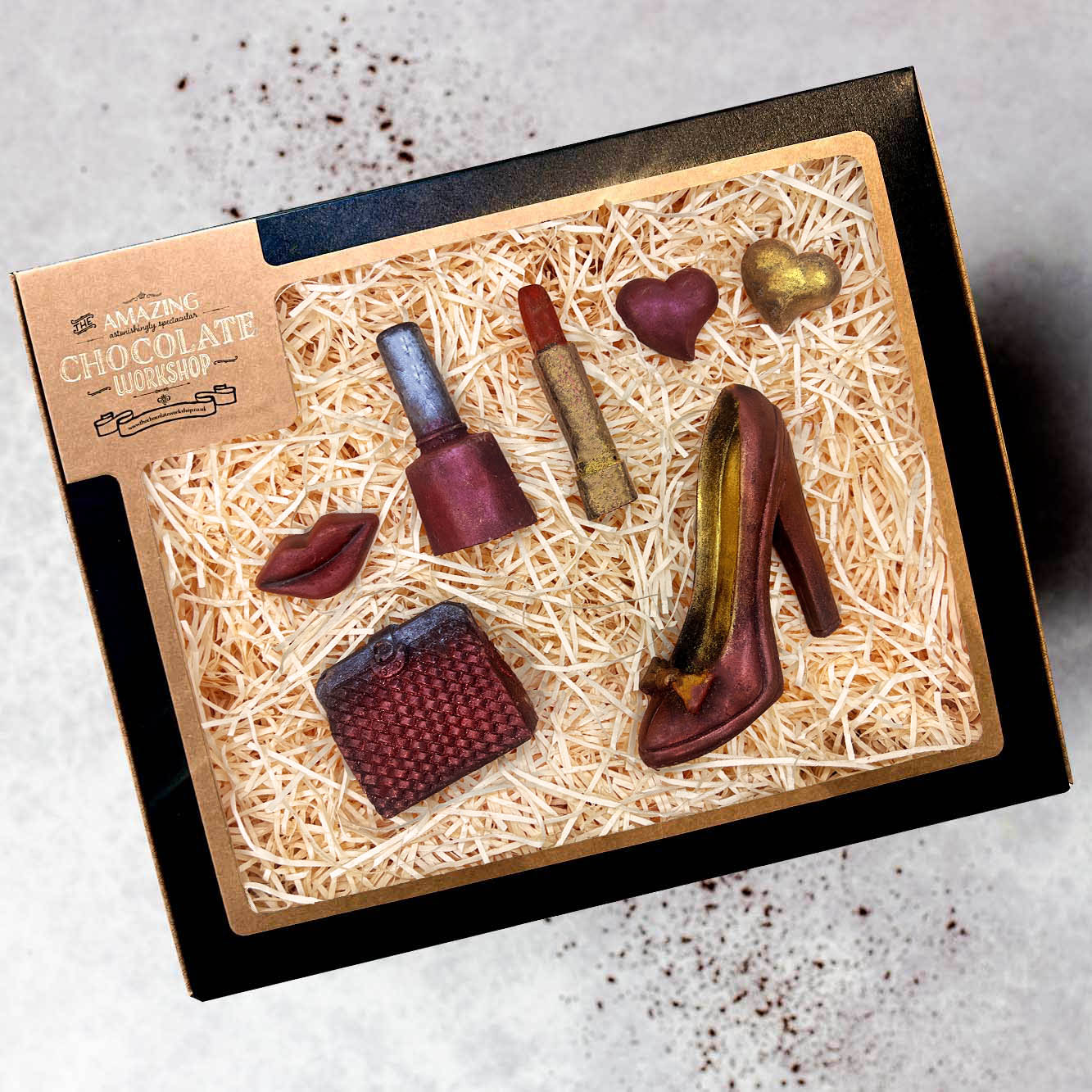 XL Fashion and Makeup Lovers Chocolate Gift Box
