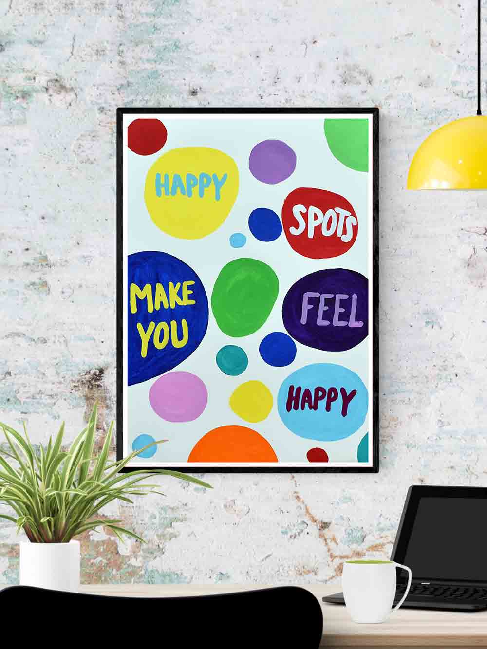 Happy Spots Quirky Print