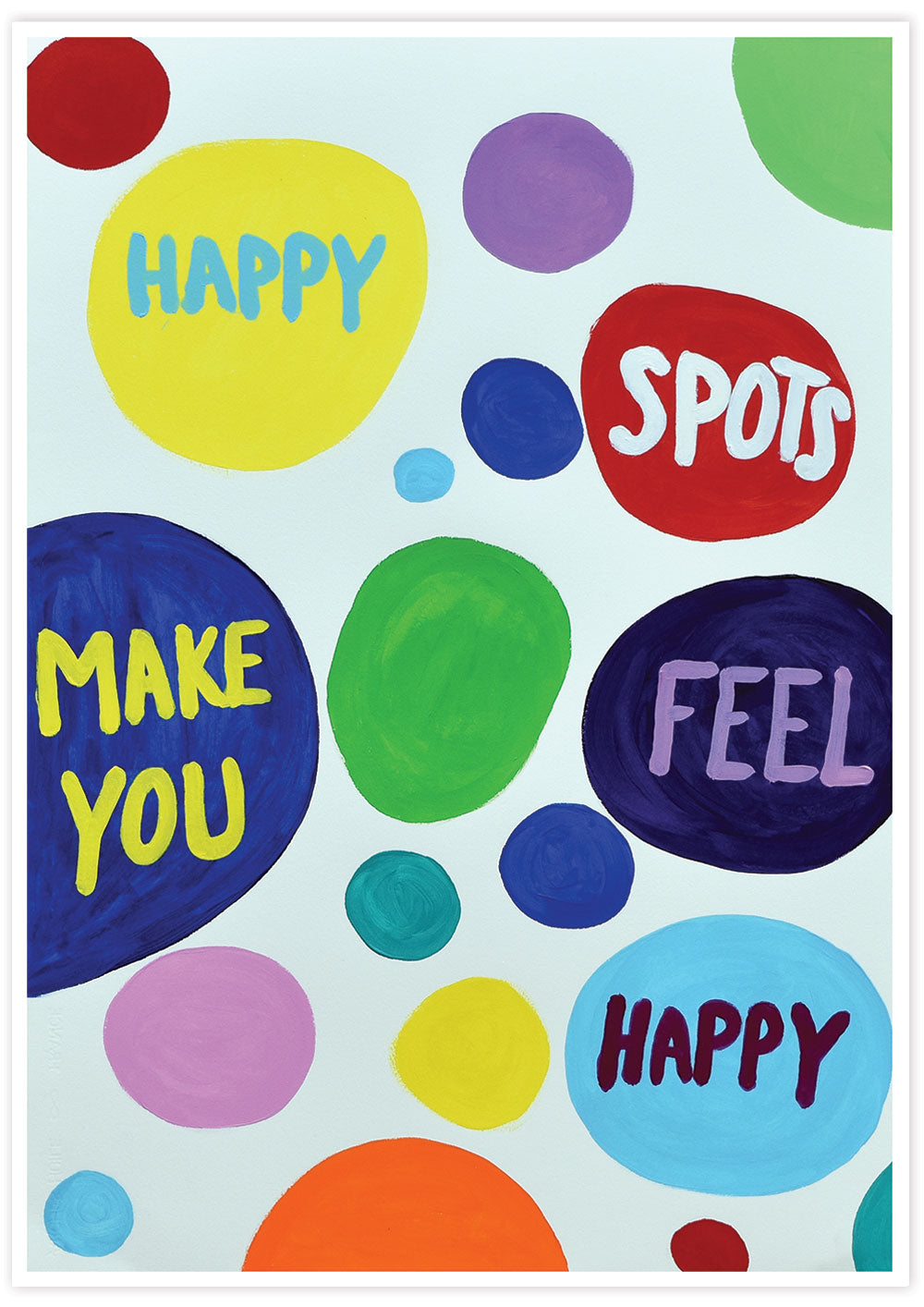 Happy Spots Quirky Print