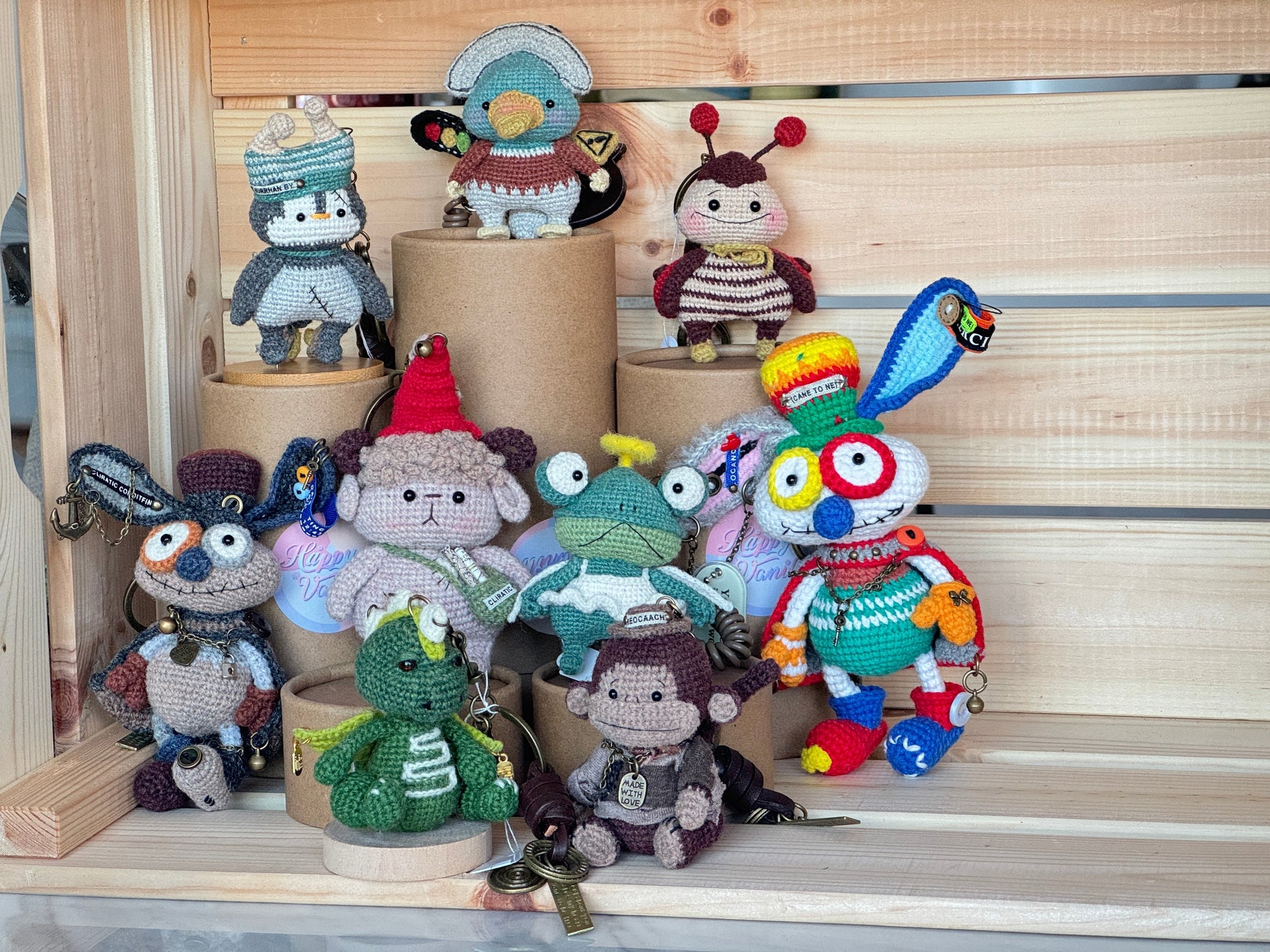 Twilight Sprites Amigurumi Bag Charm