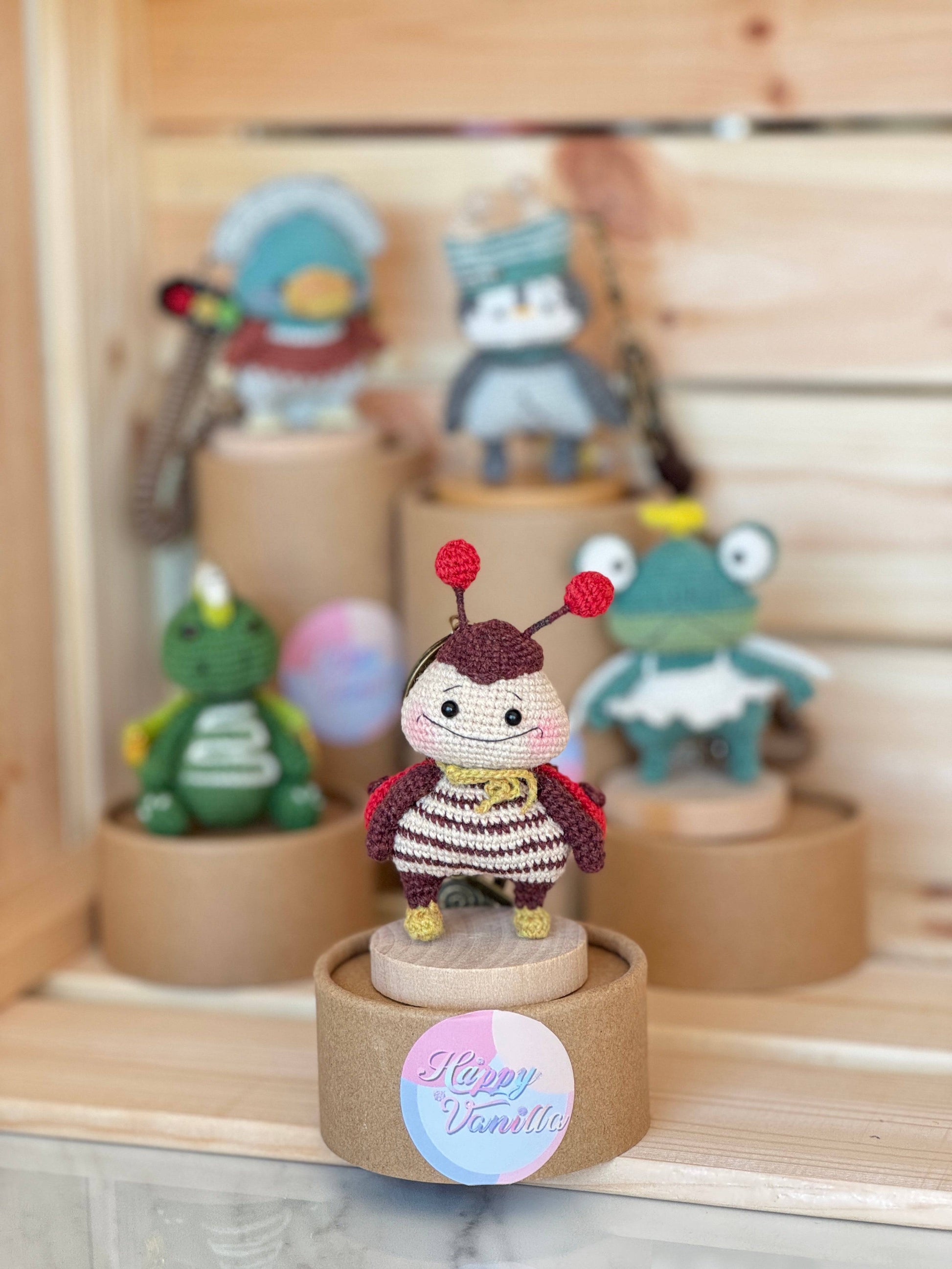 Twilight Sprites Amigurumi Bag Charm